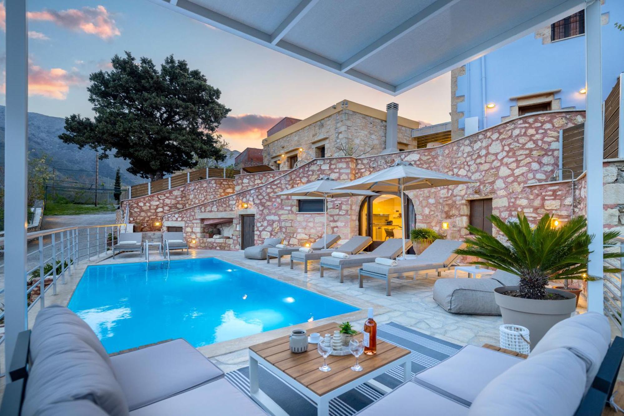 Dream View Villa Kástellos Екстериор снимка