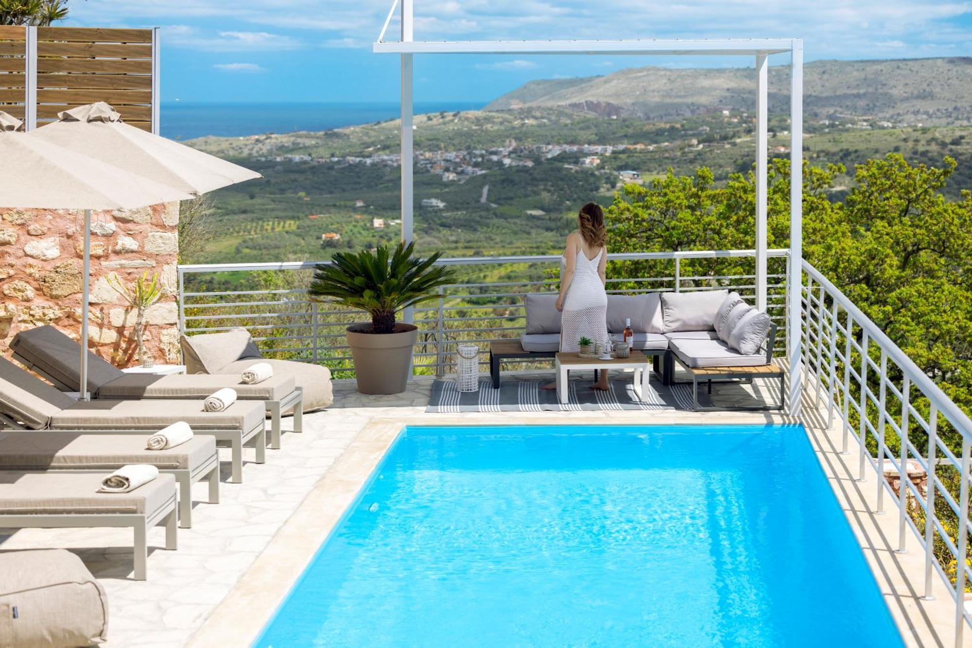Dream View Villa Kástellos Екстериор снимка